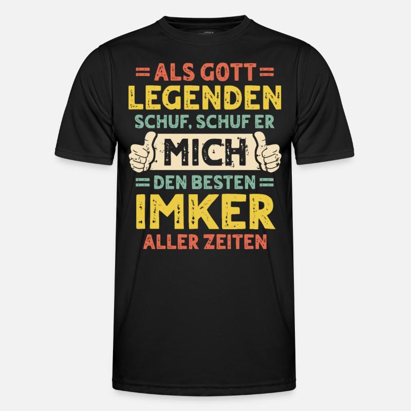 Imker Männer Funktions-T-Shirt