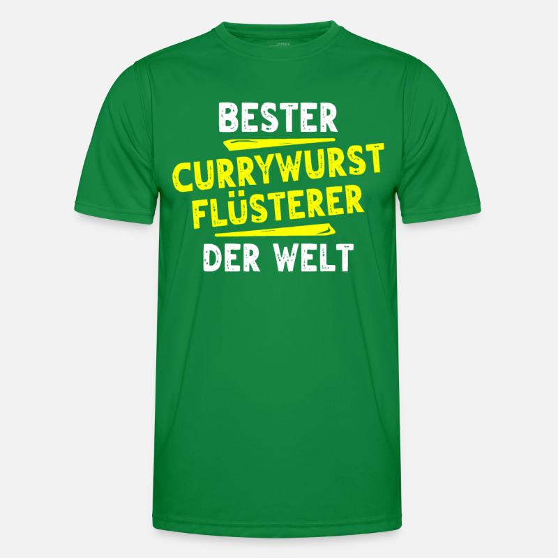 Currywurst Gift Men's Functional T-Shirt
