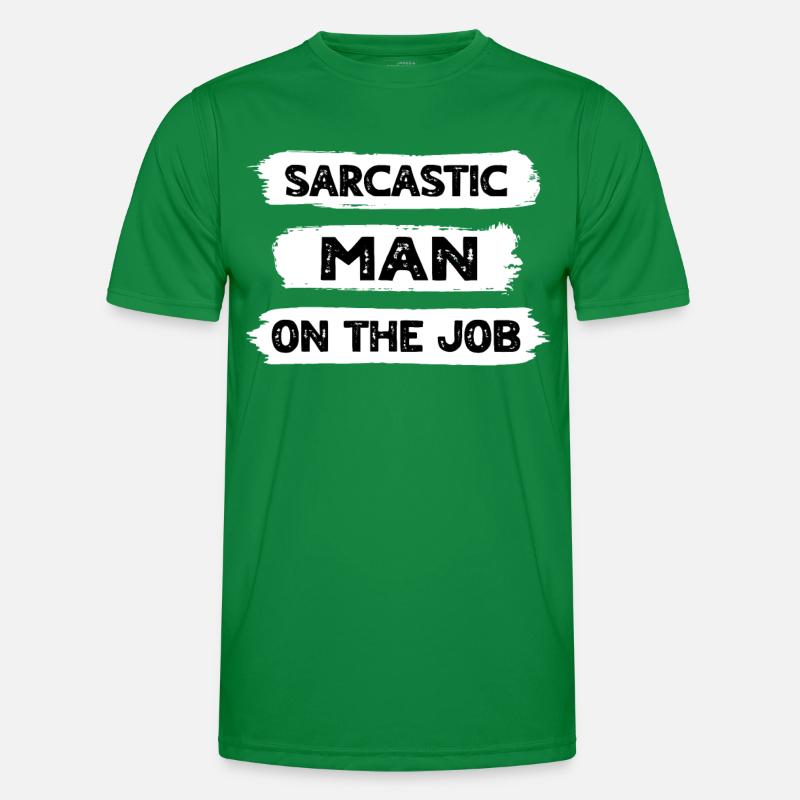 Sarcasm Man Men's Functional T-Shirt