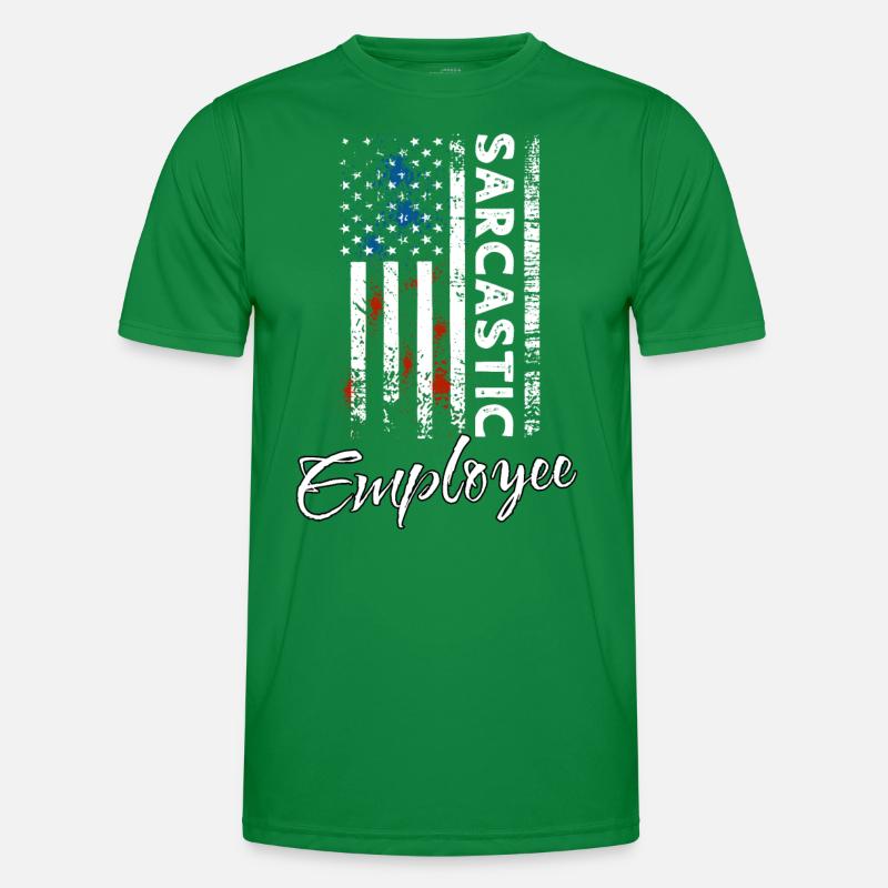 Sarcastic Employee Men's Functional T-Shirt
