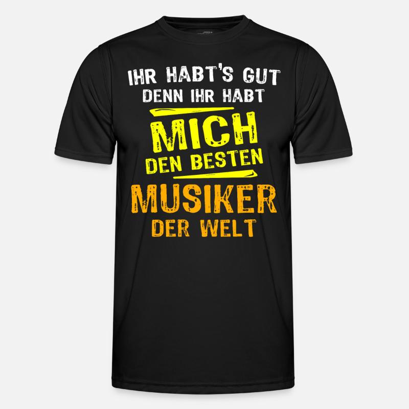 Musician Gift Men's Functional T-Shirt
