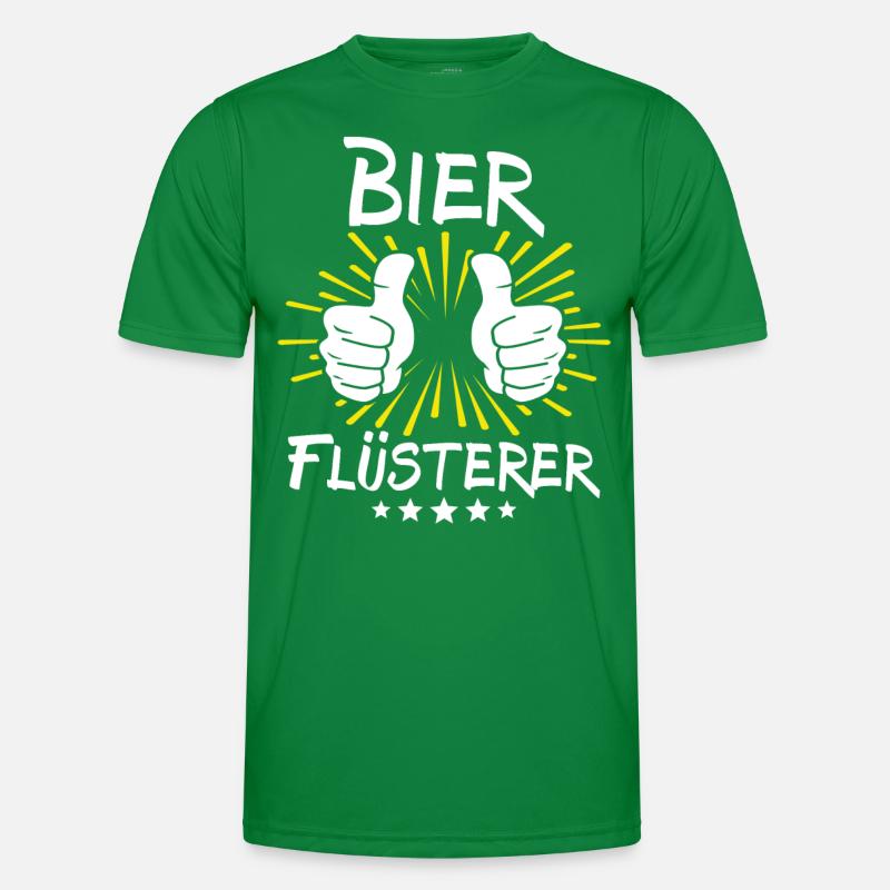 Bier Spruch Männer Funktions-T-Shirt