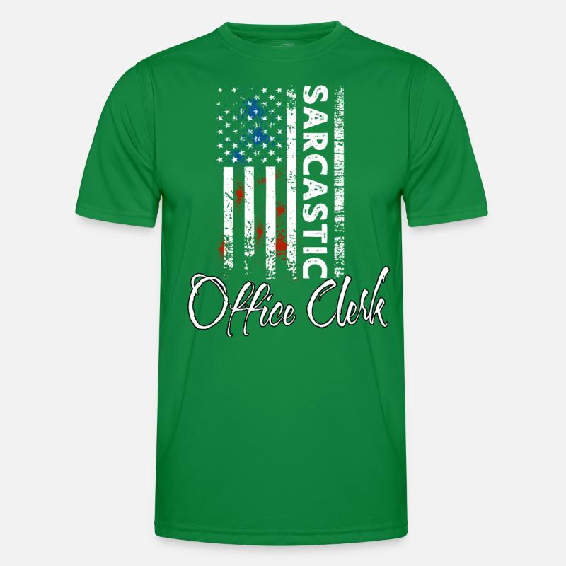 Sarcastic office worker Men's Functional T-Shirt