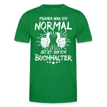 Accountant - Men's Functional T-Shirt - kelly green - Front - AI Model Male 178 dark (178cm)