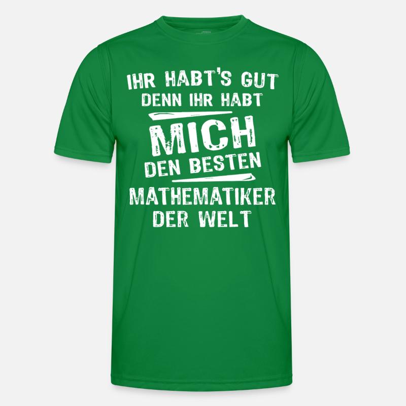 Mathematiker Männer Funktions-T-Shirt