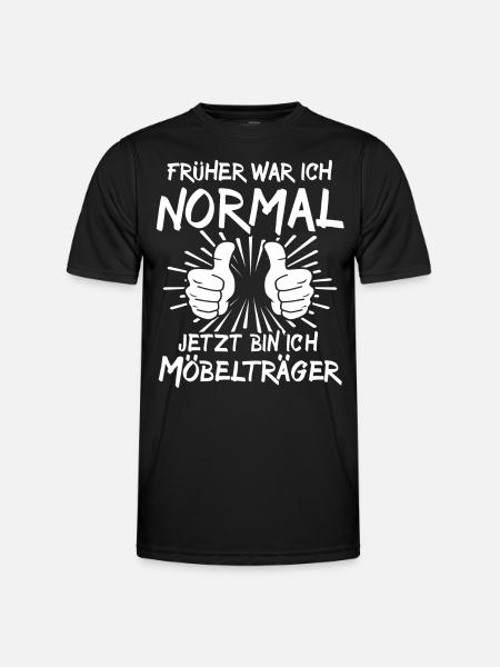 Porte-meubles - T-shirt sport Homme - noir