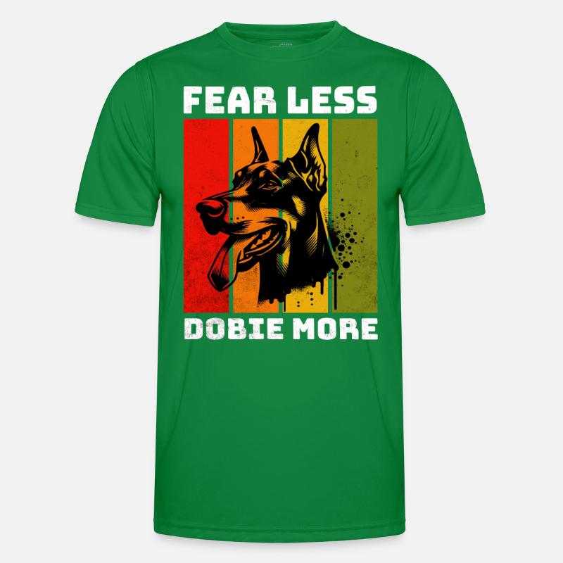 Doberman Dobermann T-shirt sport Homme