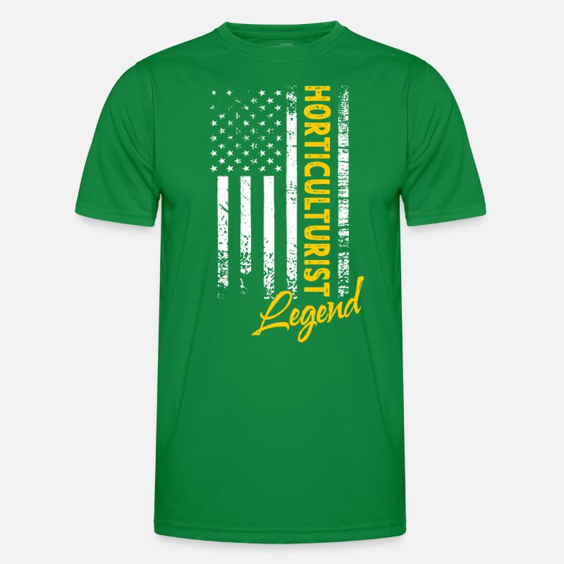 Gartenbauer Legende Männer Funktions-T-Shirt