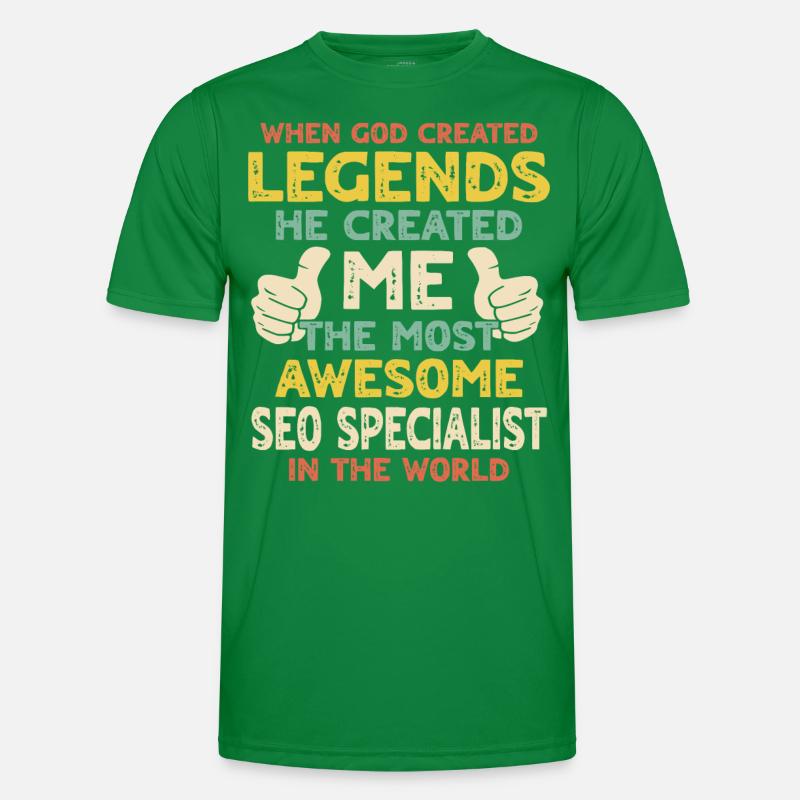 Responsable SEO T-shirt sport Homme
