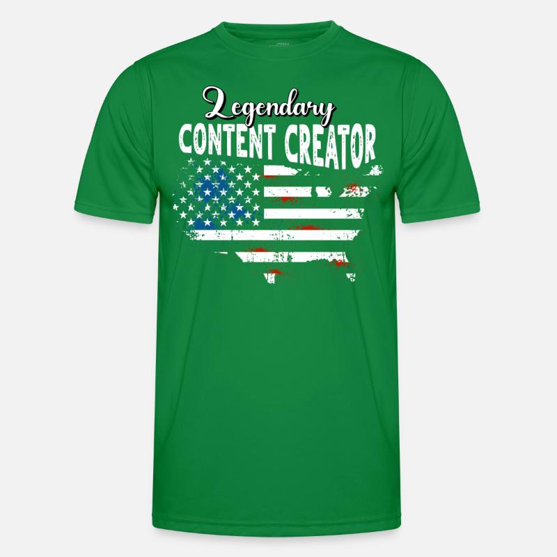 Content Creator US Men's Functional T-Shirt