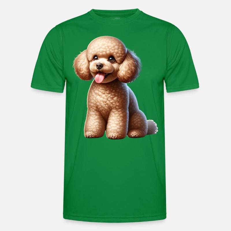 Caniche T-shirt sport Homme