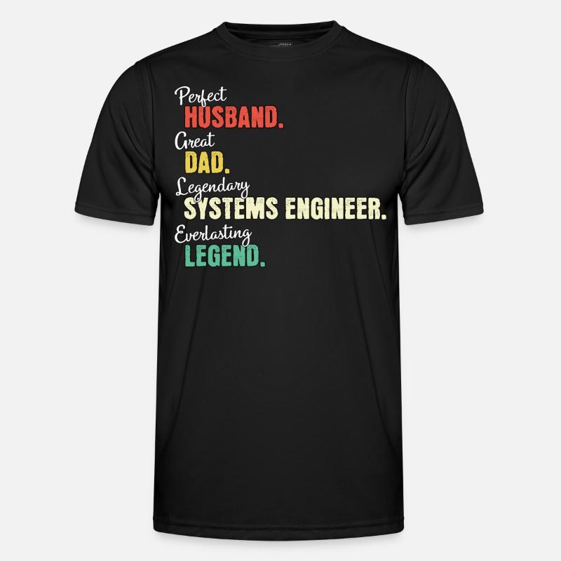 Systems Engineer Dad Men's Functional T-Shirt