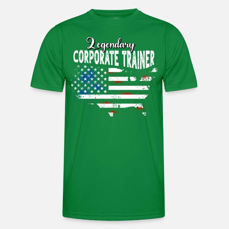 Mitarbeitercoach US Männer Funktions-T-Shirt