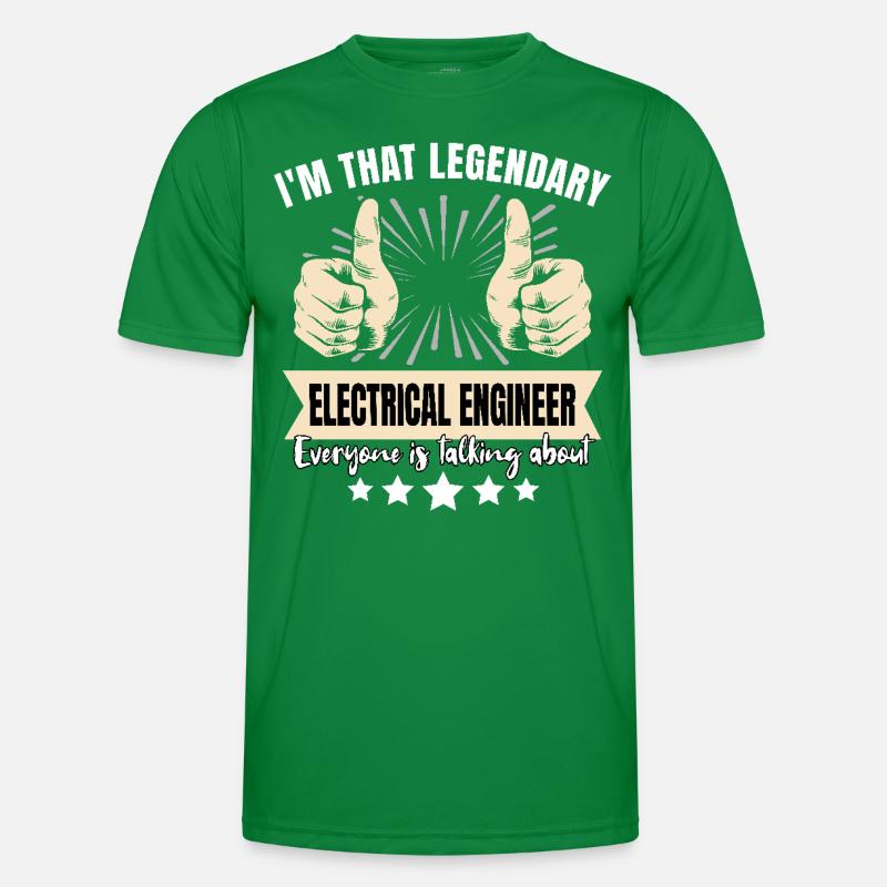 Legendary Electrical Engineer Men's Functional T-Shirt