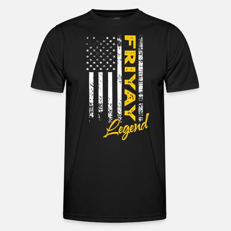 Friyay Legend - Men's Functional T-Shirt - black