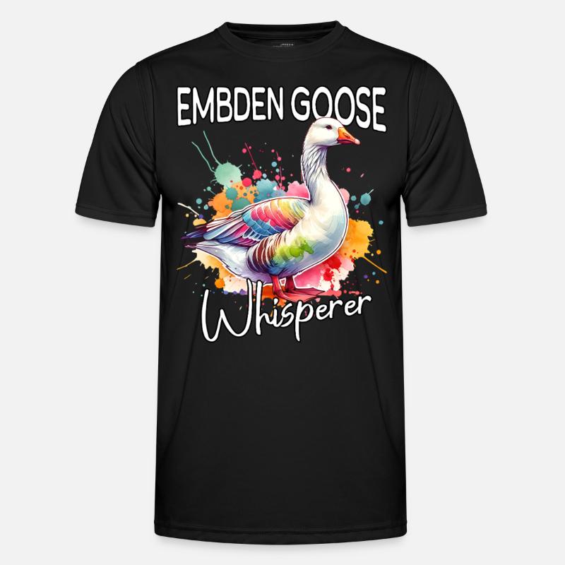 Emdengan's Whisperer - Men's Functional T-Shirt - black