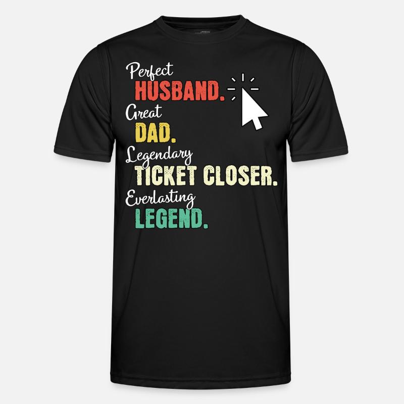 IT Ticket Dad Men's Functional T-Shirt
