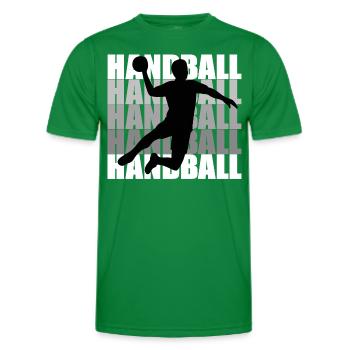 Handball - T-shirt sport Homme - vert - Devant - AI Model Male 178 dark (178cm)