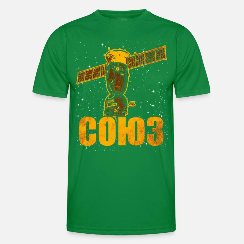 Vaisseau spatial soviétique Soyouz T-shirt sport Homme