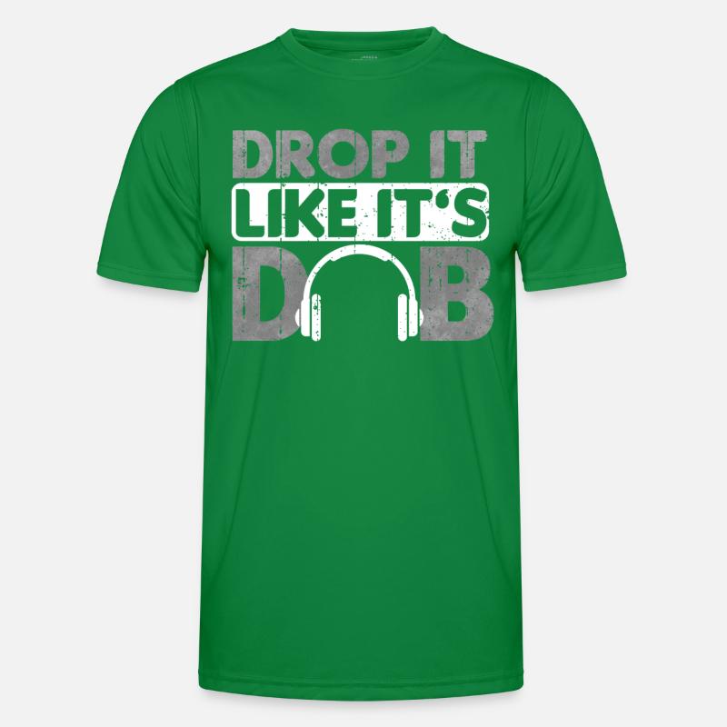 Dubstep Männer Funktions-T-Shirt