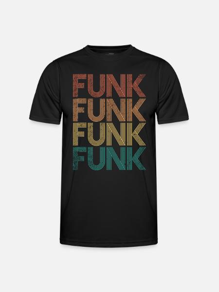 Funk Music - Men's Functional T-Shirt - black