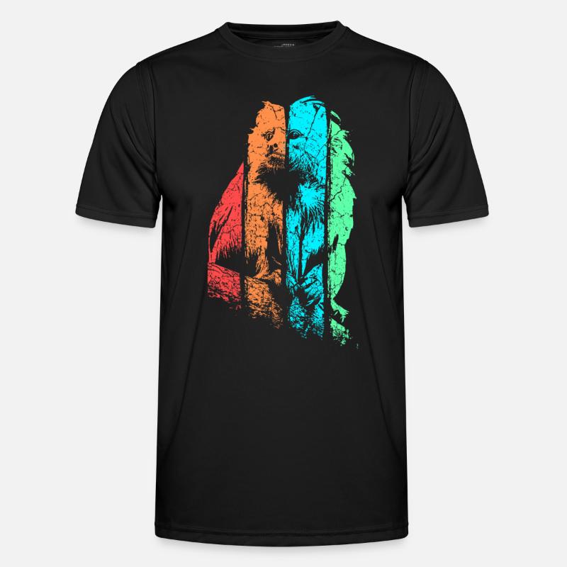 Tamarin Monkey Primate - Men's Functional T-Shirt - black