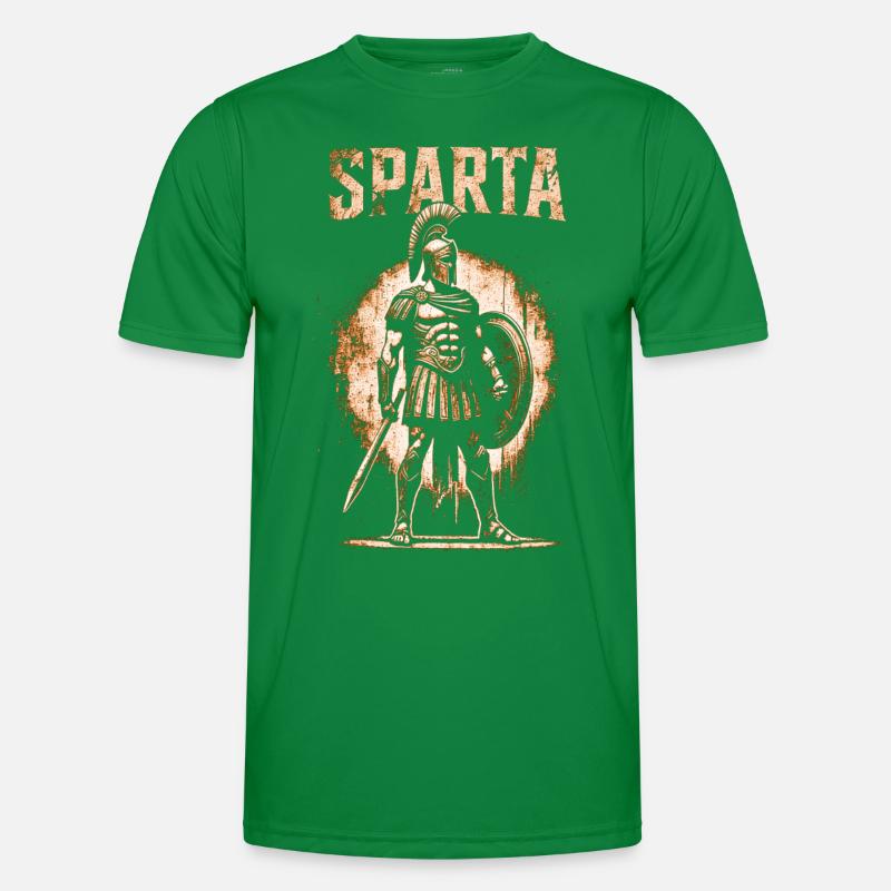 Sparta Warriors Ancient Greece Men's Functional T-Shirt