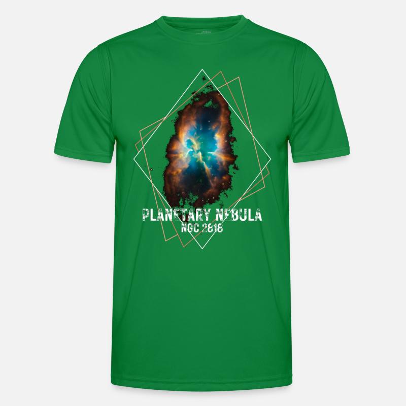 Planetarischer Nebel Männer Funktions-T-Shirt