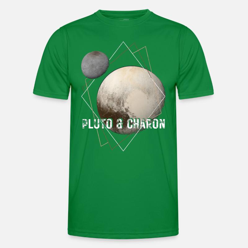 Pluto and Charon Men's Functional T-Shirt