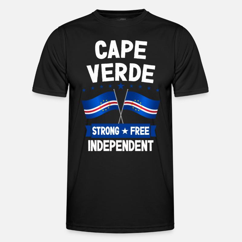 Cape Verde - Men's Functional T-Shirt - black