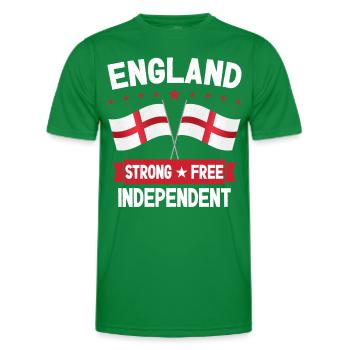 Angleterre - T-shirt sport Homme - vert - Devant - AI Model Male 178 dark (178cm)