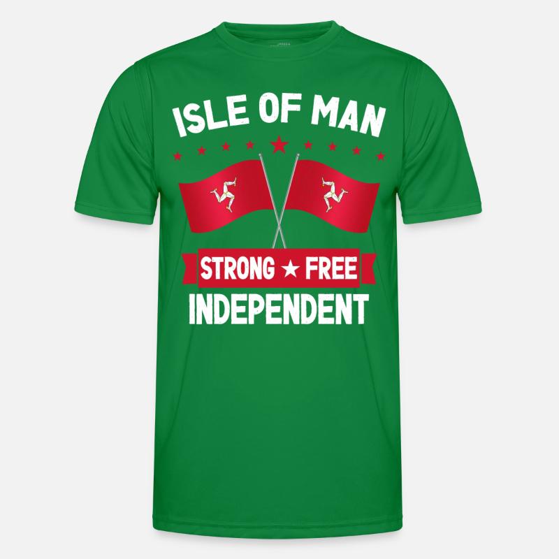 Île de Man T-shirt sport Homme