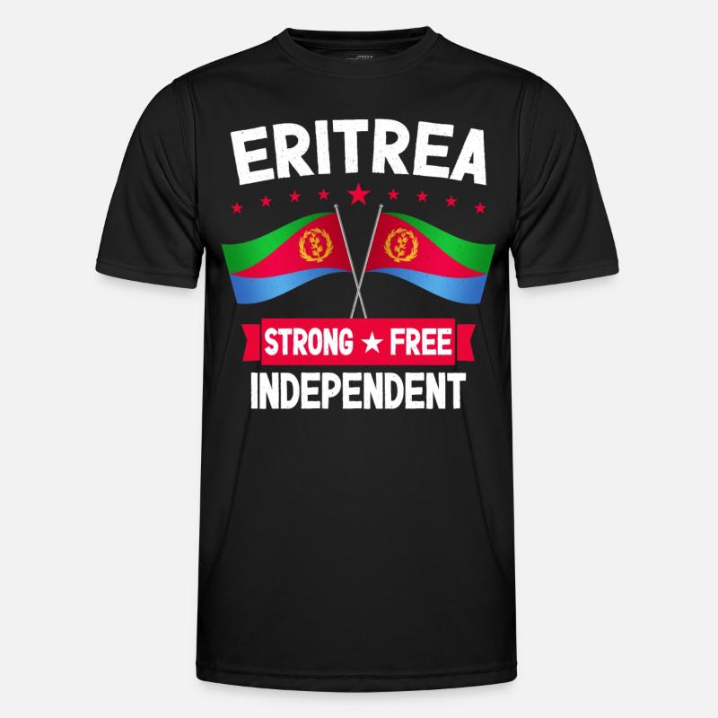 Eritrea - Men's Functional T-Shirt - black
