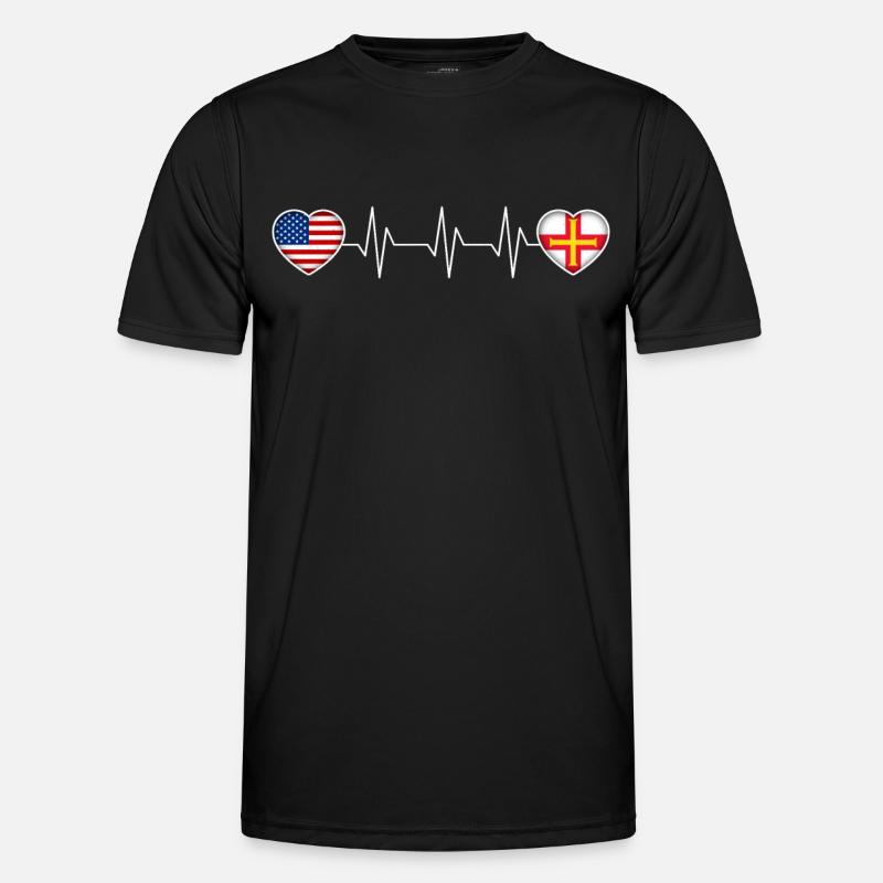 Guernsey - Men's Functional T-Shirt - black