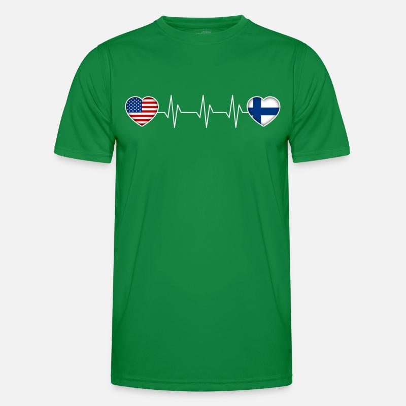 Finnland Männer Funktions-T-Shirt
