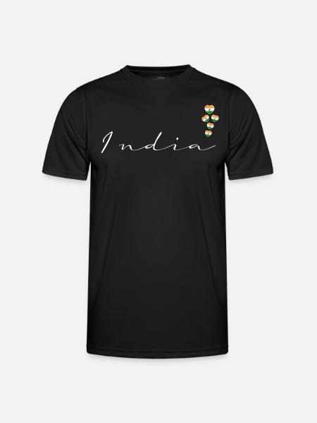 Inde - T-shirt sport Homme - noir