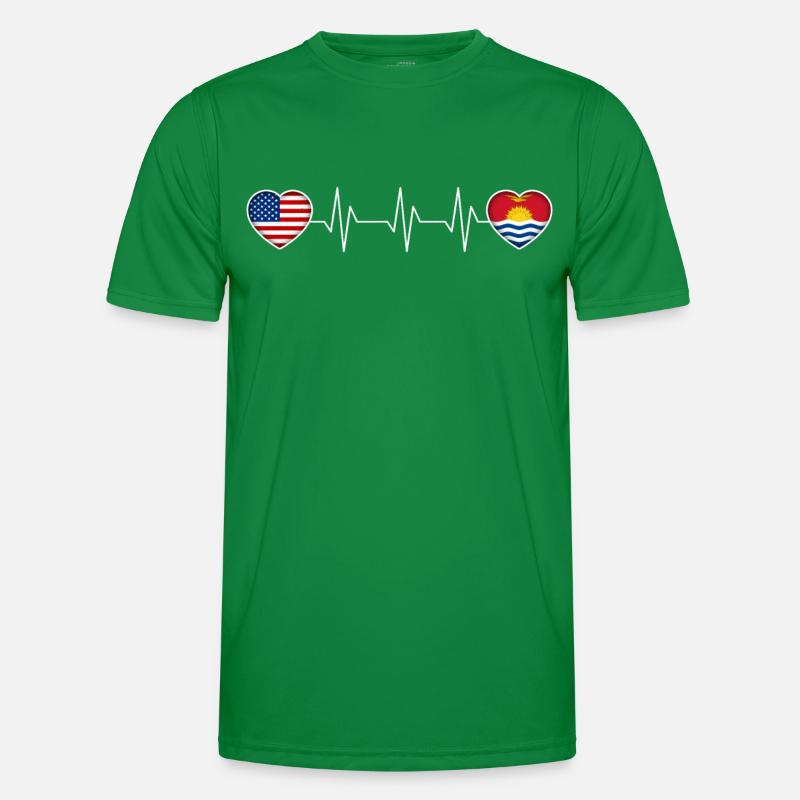 Kiribati Männer Funktions-T-Shirt