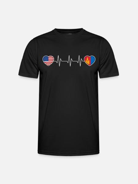 Mongolia - Men's Functional T-Shirt - black