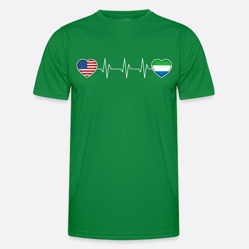 Sierra Leone Men's Functional T-Shirt