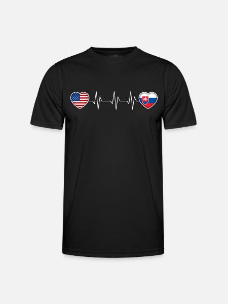 Slovakia - Men's Functional T-Shirt - black