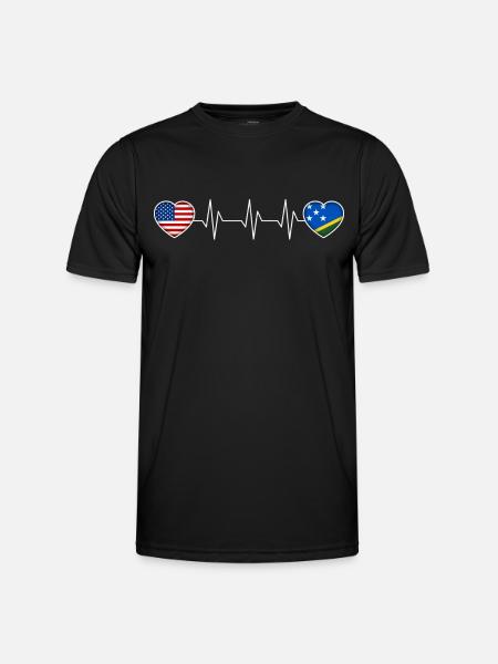Solomon Islands - Men's Functional T-Shirt - black