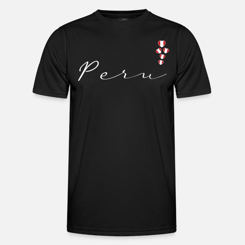 Peru - Men's Functional T-Shirt - black