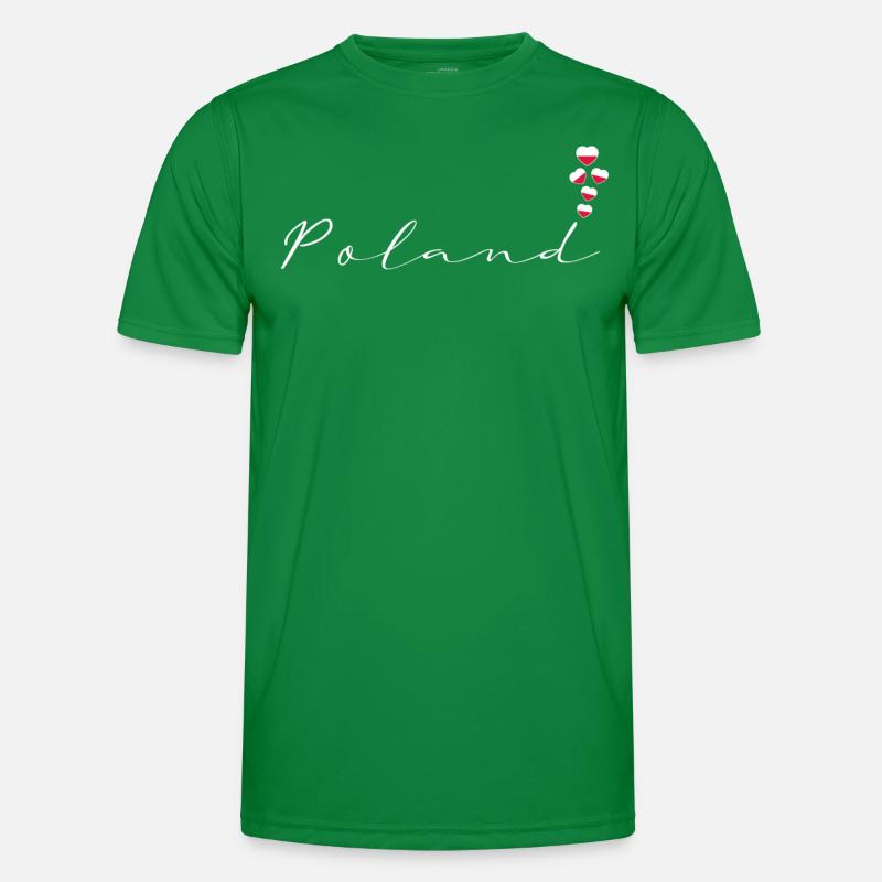 Polen Männer Funktions-T-Shirt