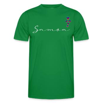 Samoa - Männer Funktions-T-Shirt - Kelly Green - Vorne - AI Model Male 178 dark (178cm)