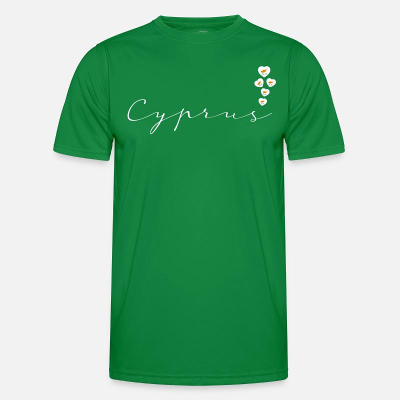 Zypern Männer Funktions-T-Shirt