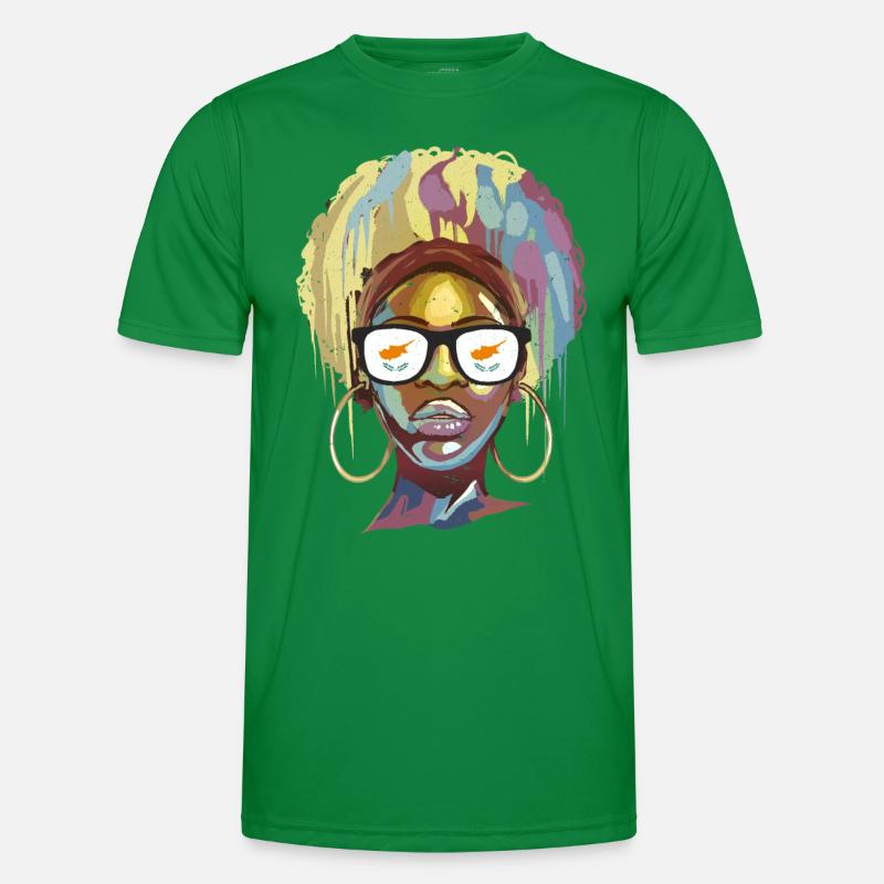 Zypern Männer Funktions-T-Shirt