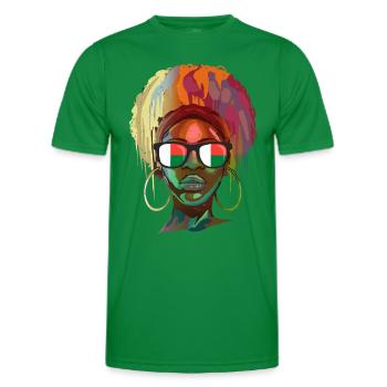 Madagascar - Men's Functional T-Shirt - kelly green - Front - AI Model Male 178 dark (178cm)