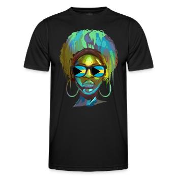 Bahamas - T-shirt sport Homme - noir - Devant - AI Model Male 178 dark (178cm)