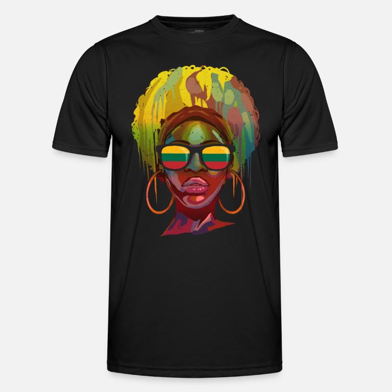 Litauen Männer Funktions-T-Shirt