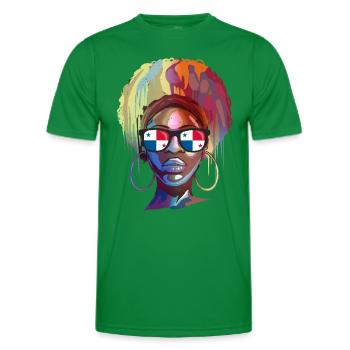 Panama - T-shirt sport Homme - vert - Devant - AI Model Male 178 dark (178cm)